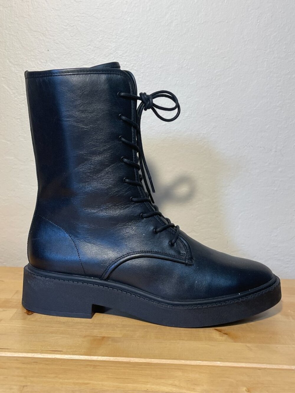 Vince Kady Black Leather Boots